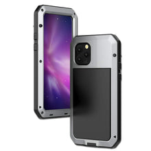 Load image into Gallery viewer, Gorilla Glass Aluminum Alloy Heavy Duty Shockproof Case Apple iPhone 12 Mini / 12 / 12 Pro / 12 Pro Max