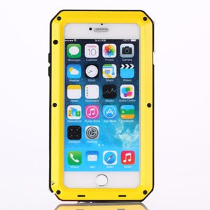Gorilla Glass Aluminum Alloy Heavy Duty Shockproof Case Apple iPhone 7 or 7 Plus - BingBongBoom