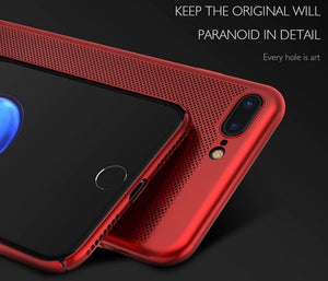 Slim Fit Breathable Ultra Thin Case iPhone 7 or 7 Plus - BingBongBoom