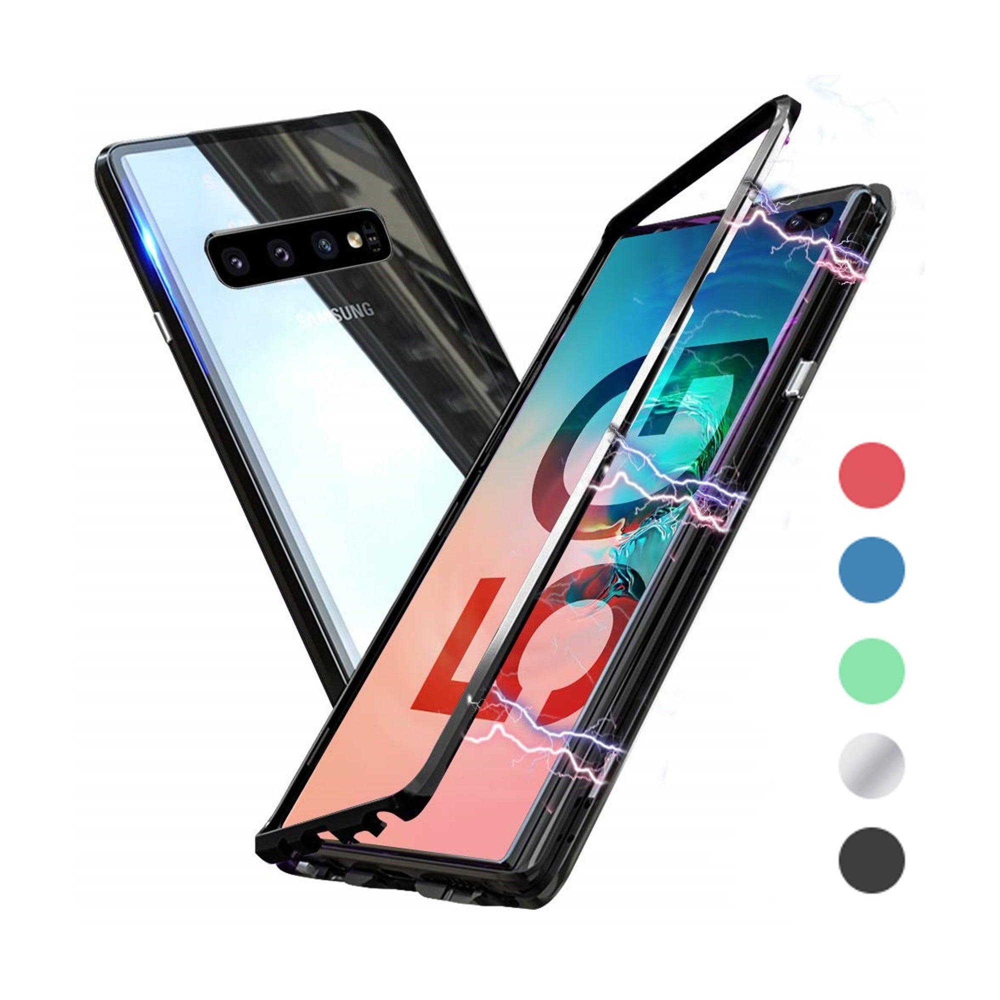 Magnetic Phone Case Samsung S10 Plus Metal S 10 Plus Phone Case