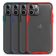 Load image into Gallery viewer, Colored Edges Matte Transparent TPU Shockproof Phone Case Cover Apple iPhone 12 Mini / 12 / 12 Pro / 12 Pro Max