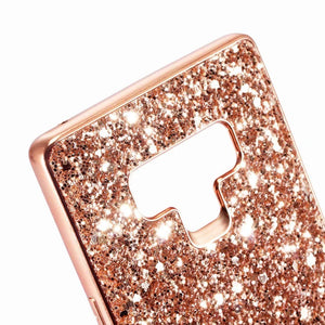 Glitter Bling Diamond Soft Rubber Case Cover Samsung Galaxy Note 9 - BingBongBoom
