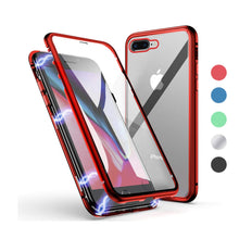 Load image into Gallery viewer, 360° Magnetic Metal Double-Sided Glass Case Apple iPhone 8 or 8 Plus - BingBongBoom