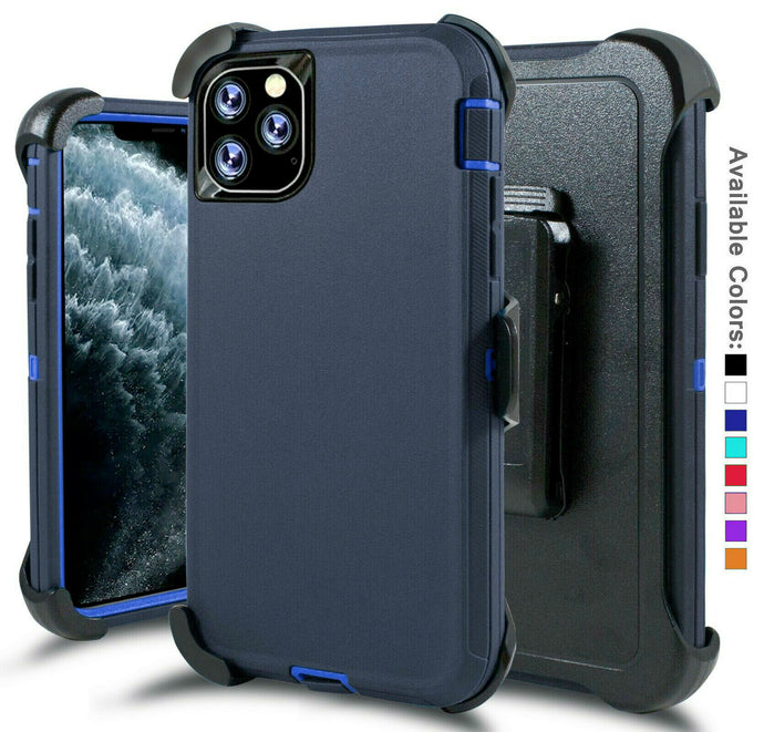 Defender Case Cover with Holster Belt Clip Apple iPhone 11 / 11 Pro / 11 Pro Max