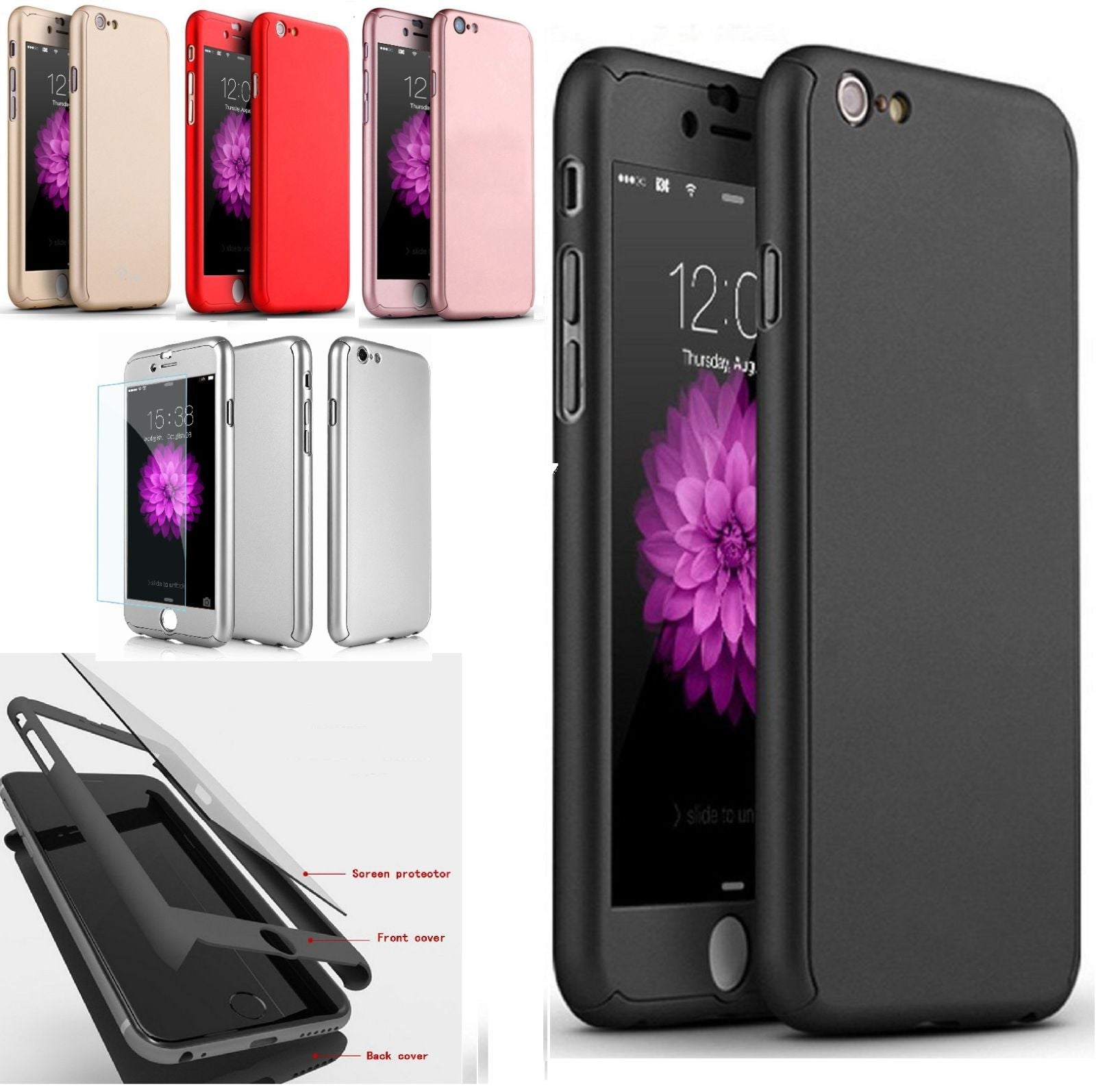 geest kader rekruut 360° Plating Phone Case Slim Mirror Full Coverage Apple iPhone SE 2020 –  BingBongBoom