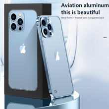 Load image into Gallery viewer, Aluminum Metal Frame Camera Protection Case Apple iPhone 12 Mini / 12 / 12 Pro / 12 Pro Max