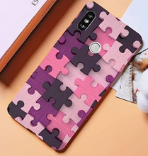 Load image into Gallery viewer, Puzzle Pieces Print Pattern Puzzle Series Soft Rubber Case Cover Apple iPhone 11 / 11 Pro / 11 Pro Max - BingBongBoom