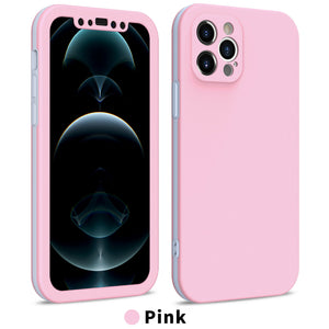 Hybrid Dual Layer Fully Enclosing  Camera Protection Case Cover Apple iPhone SE Series