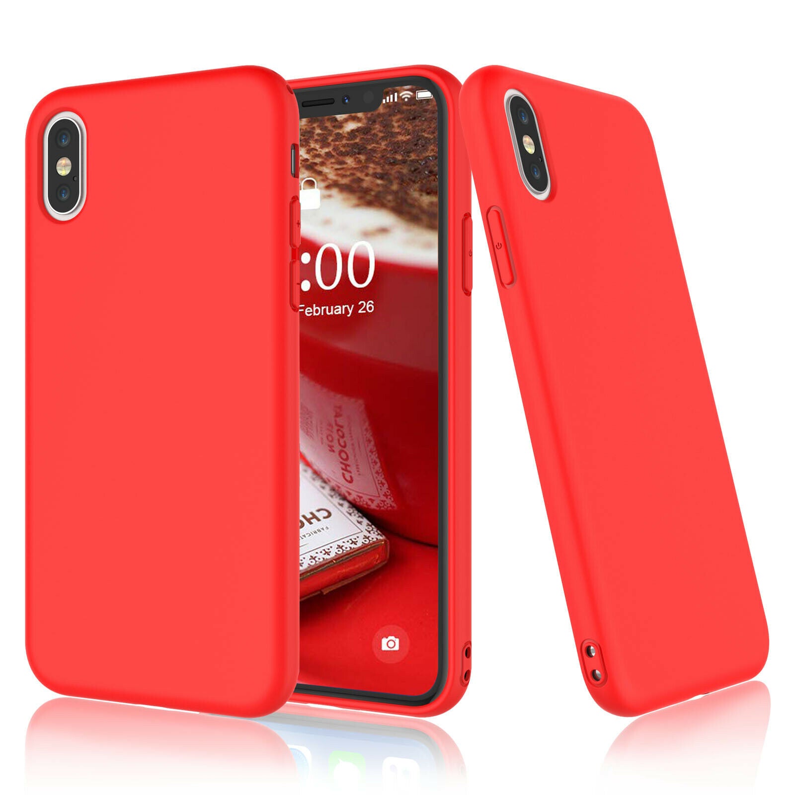iPhone XS Max Silikon Case – (PRODUCT)RED - Apple (CH)