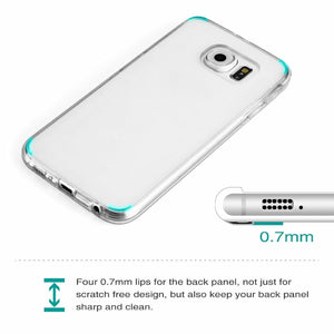 TPU Clear Transparent Soft Silicone Gel Case Cover Samsung Galaxy S6 Edge or S6 Edge Plus - BingBongBoom