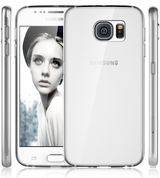 TPU Clear Transparent Soft Silicone Gel Case Cover Samsung Galaxy S6 - BingBongBoom