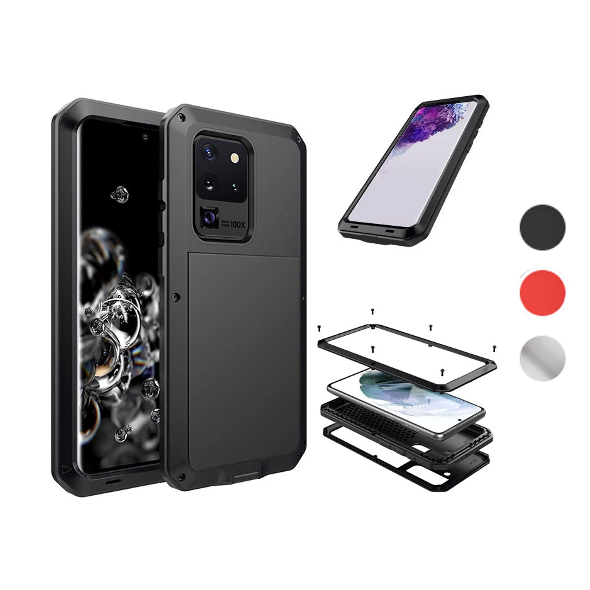 Military Grade Samsung Ultra S20 Phone Case Punkcase S20 Ultra Ravenger Case Protective Military Grade Multilayer Military Grade Samsung Ultra S20 Phone Case Punkcase S20 Ultra Ravenger Case Protective Military Grade Multilayer