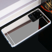Load image into Gallery viewer, Colored Crystal Makeup Mirror Shock Proof Slim Case Samsung Galaxy Note 20 or Note 20 Ultra