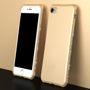 Bling Diamond Shiny Bumper Soft Silicon Case Apple iPhone 8 or 8 Plus - BingBongBoom