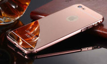 Load image into Gallery viewer, Mirror Aluminum Metal Bumper Case Apple iPhone SE 2016 (Gen1) - BingBongBoom